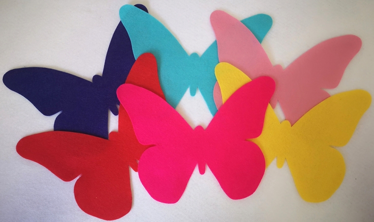 Felt Butterflies